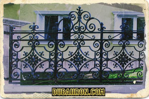 ornamental wrought iron fences dubai
